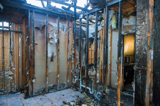 Professional Soot Cleanup technician working in Annapolis Junction, MD